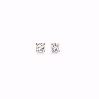 005006-guld-prinsesse-brillant-diamant-ørestikker