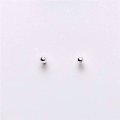 1627/2-sølv-kugle-øreringe-2mm-ørestikker