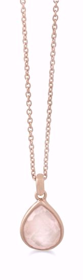 1859/3-sølv-rosa-forgyldt-vedhæng-halskæde-med-rosa-quartz