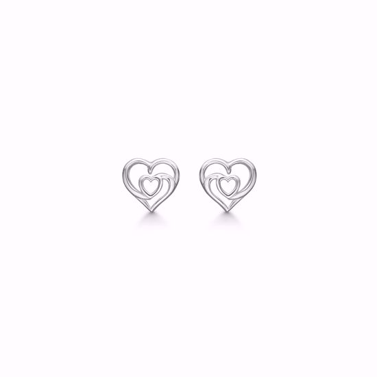 11285-sølv-hjerte-øreringe-ørestikker