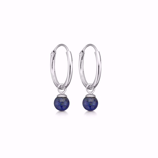 sølv-creol-hoops-loops-med-blå-lapis-11294