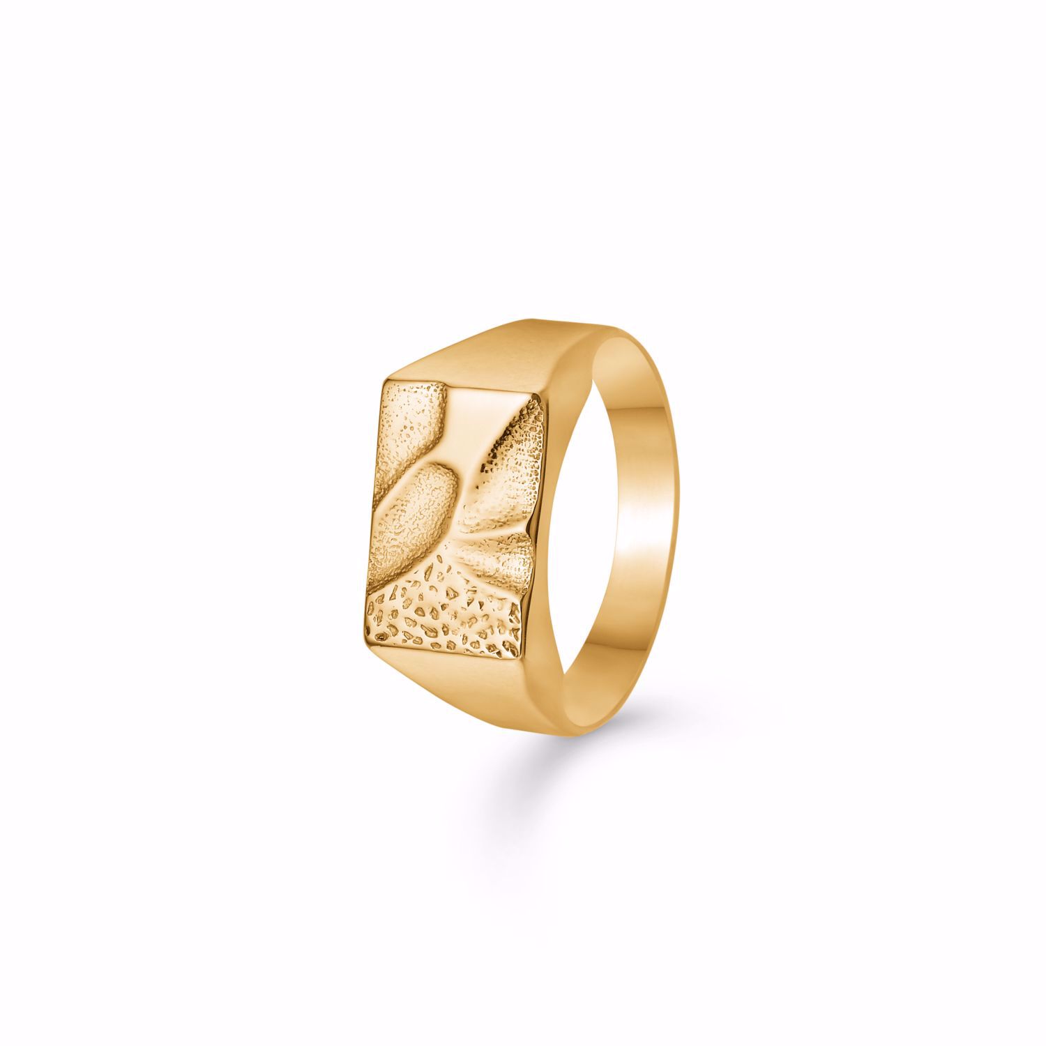 & Design - Herre guld ring