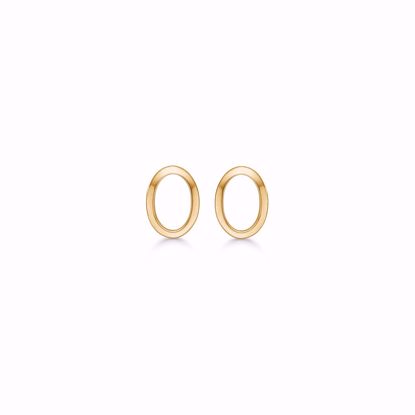 oval-guld-ørestik-øreringe-8kt-5577