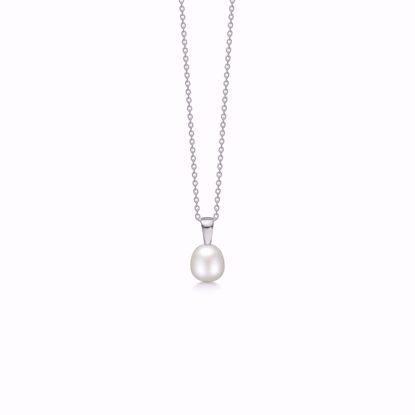 sølv-halskæde-med-perle-30102