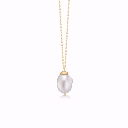guld-halskæde-med-barok-perle-30085