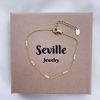 8995/F Seville jewelry armbånd med rosa quartz
