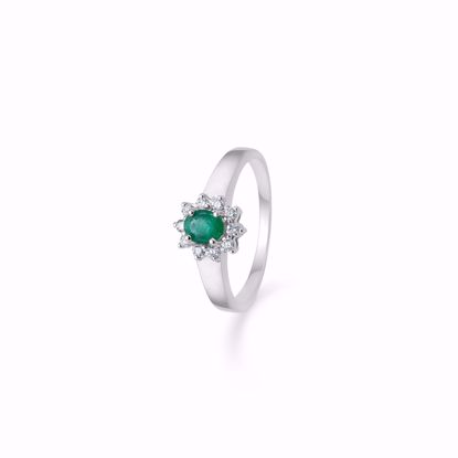 hvidguld-roset-ring-med-smaragd-og-diamanter-6442/14hv