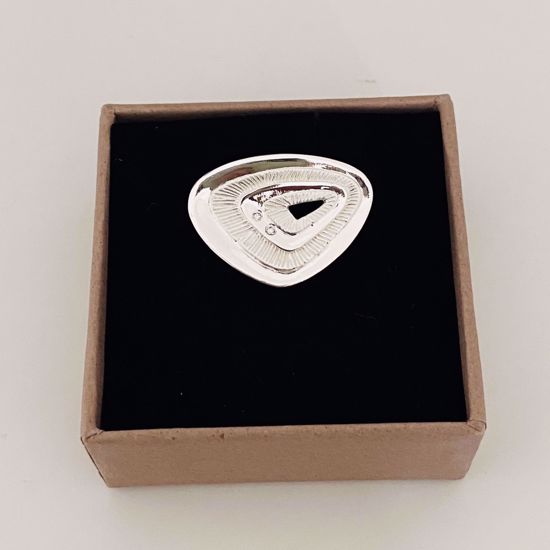 Billede af OUTLET Sølv ring med zirkonia 1417/2
